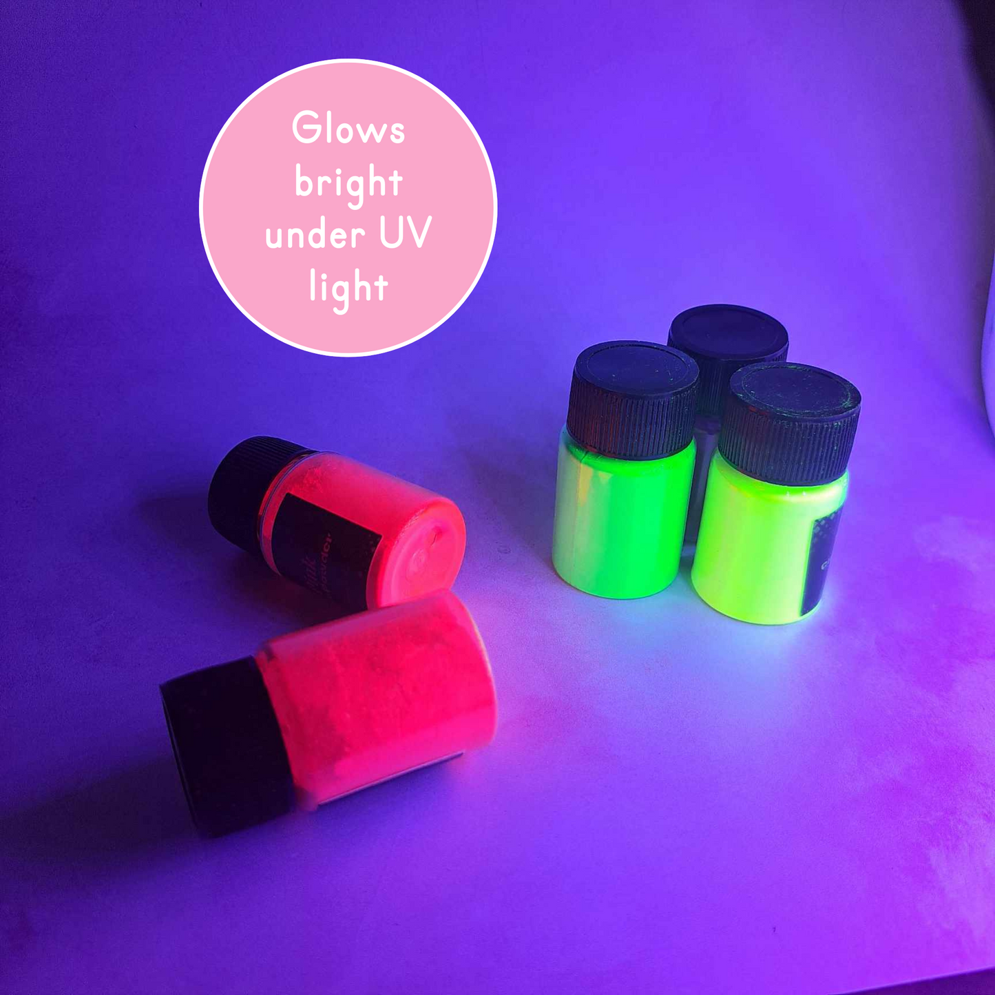 10G Pots UV Reactive Mica Powder