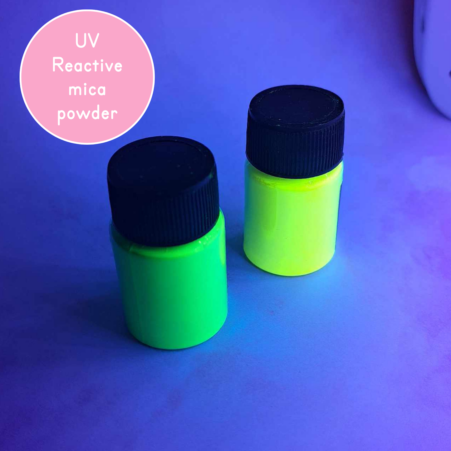 10G Pots UV Reactive Mica Powder