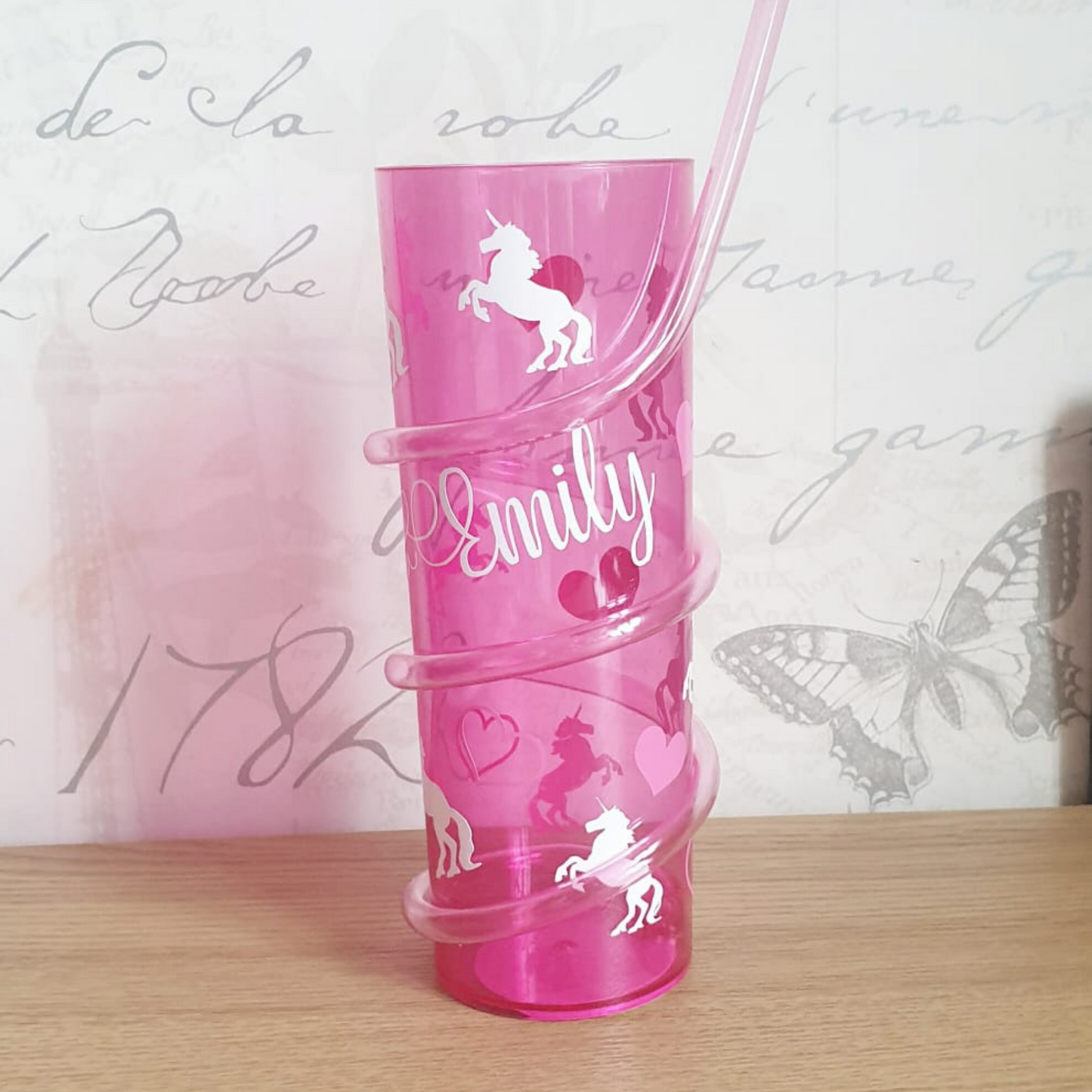 BULK ORDER BPA Free Plastic Crazy Straw Cup