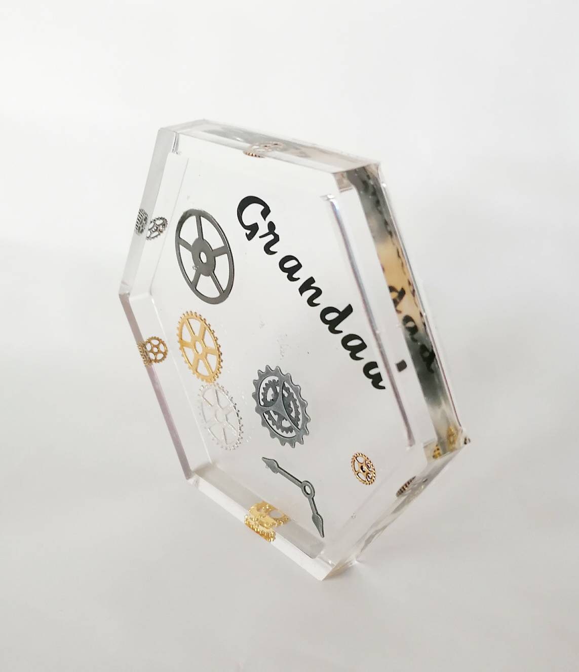 Hexagonal Steampunk Novelty Coastr