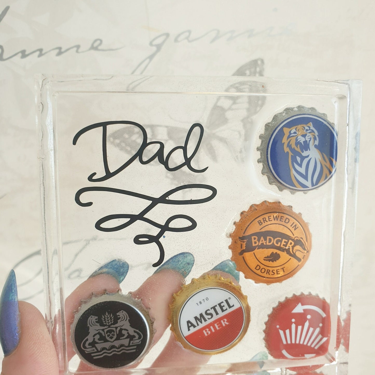 Beer Bottle Top Novelty Coaster