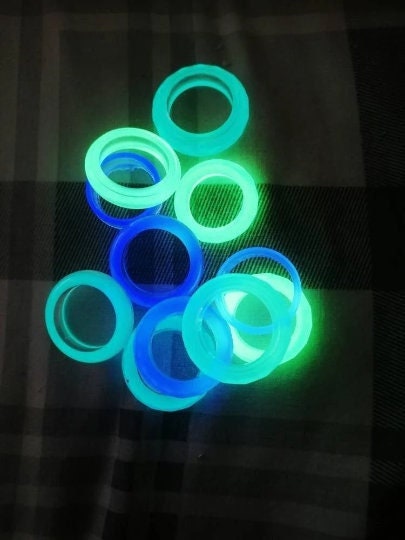 GLOW IN THE DARK Rings