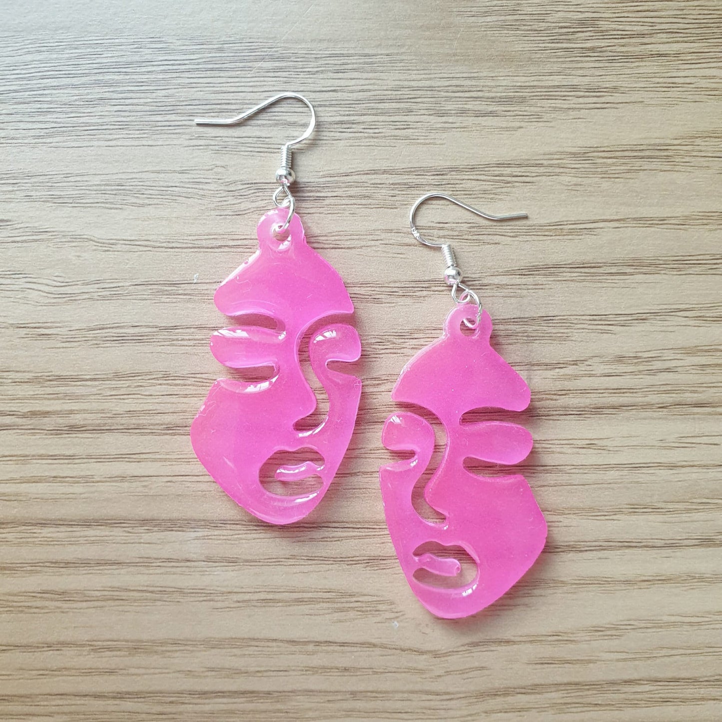 GLOW IN THE DARK Ladies Silhouette Earrings