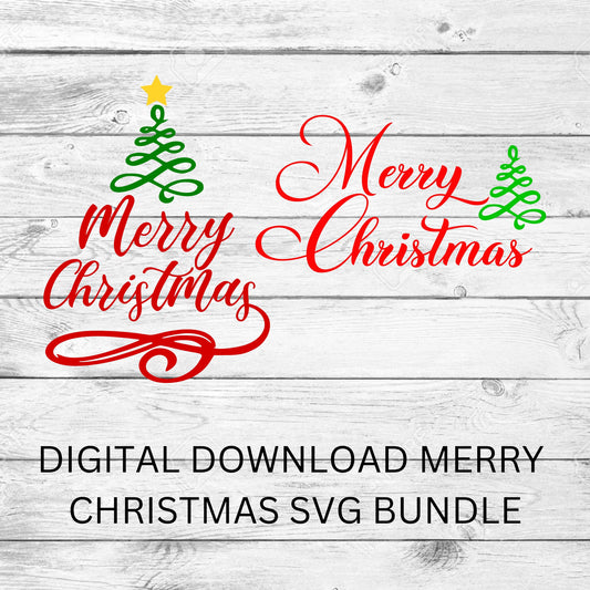 Merry Christmas SVG Bundle