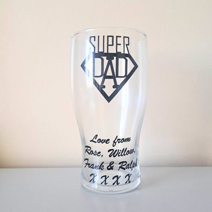 Super Dad Pint Glass