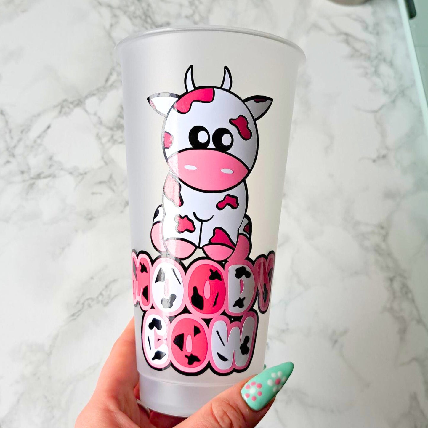 Moody Cow 24oz Tumbler