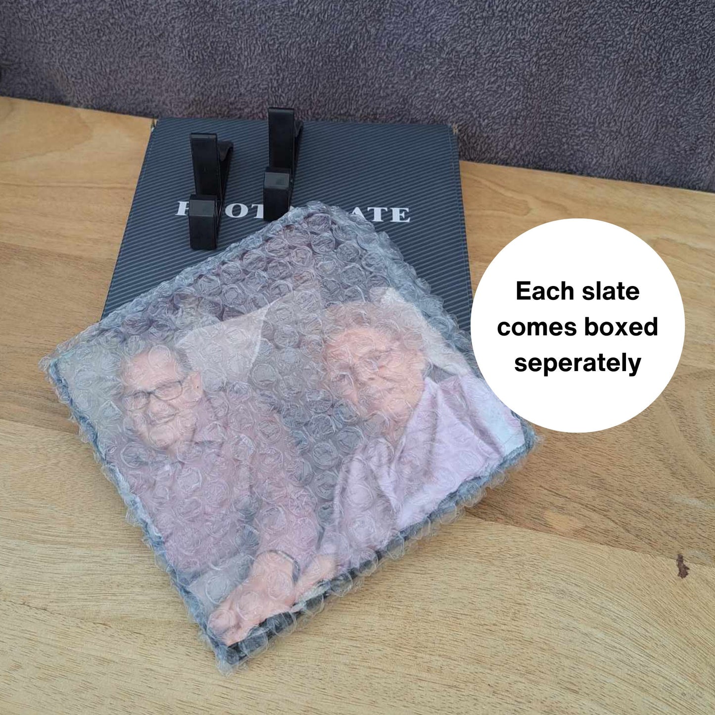 15CM Heart Shaped Photo Slate