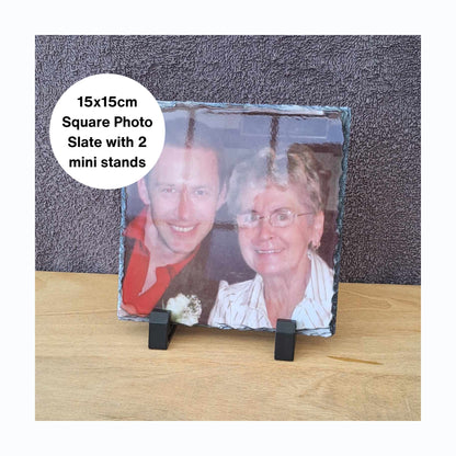 15CM Square Shaped Photo Slate