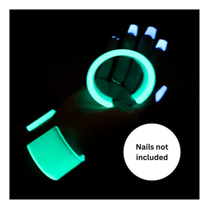 GLOW IN THE DARK C Shaped Cuff Bangle