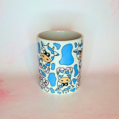 11oz Moody Cow Print Ceramic Mug