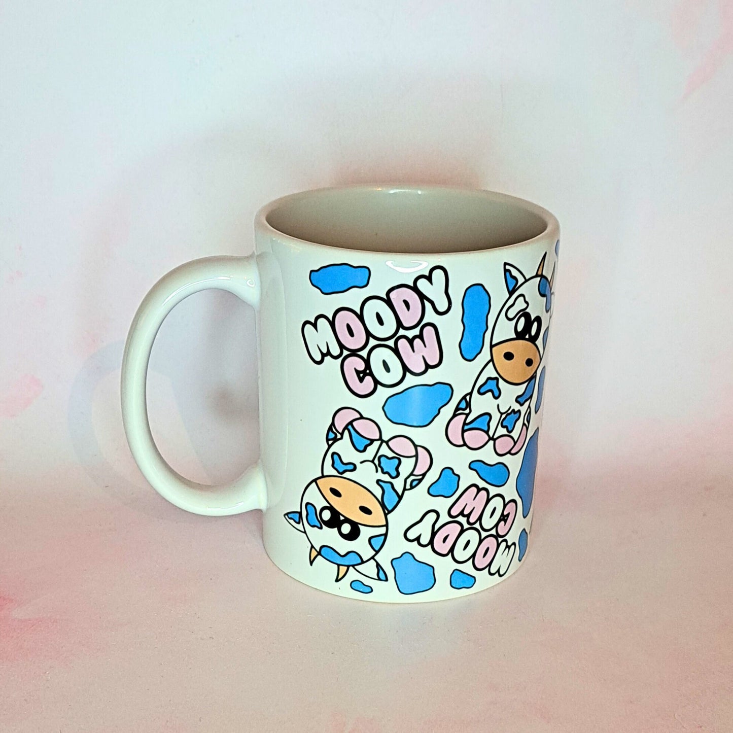 11oz Moody Cow Print Ceramic Mug