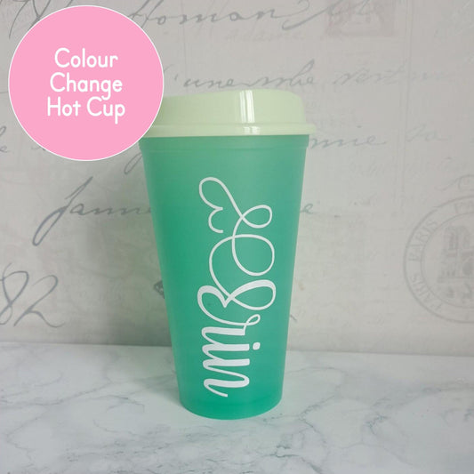 Personalised Colour Change Travel Mug