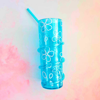 BPA Free Plastic Crazy Straw Cup