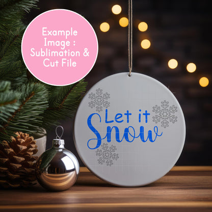 Digital Christmas SVG PNG Bundle