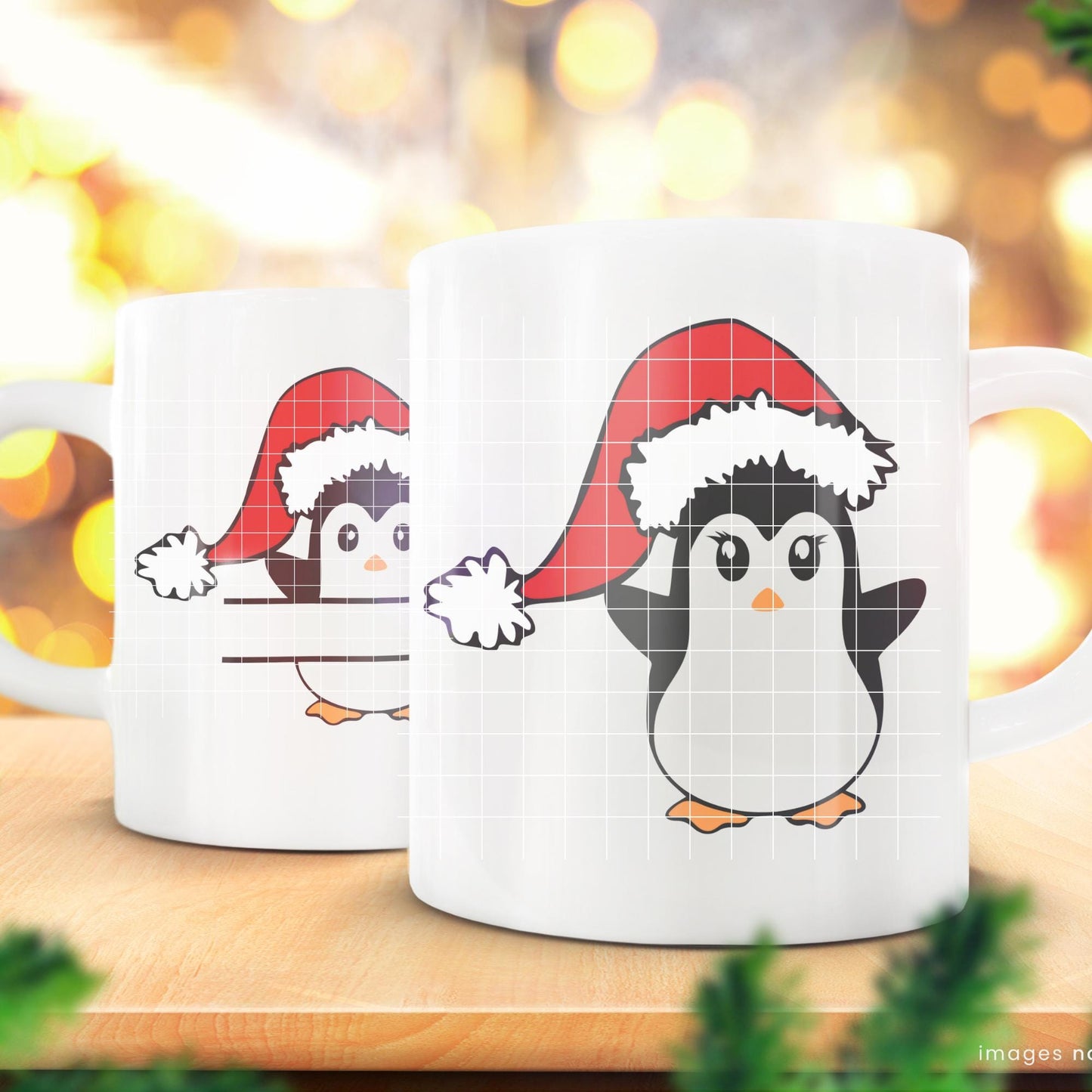 Christmas Penguin SVG Bundle