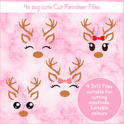 Reindeer SVG Bundle