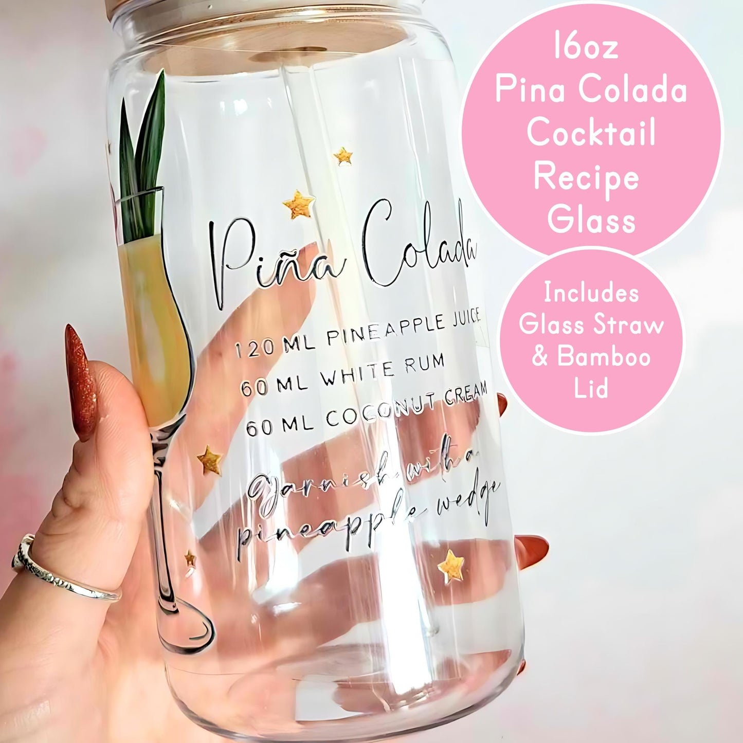 Pina Colada / 16oz Libby Glass #CCT