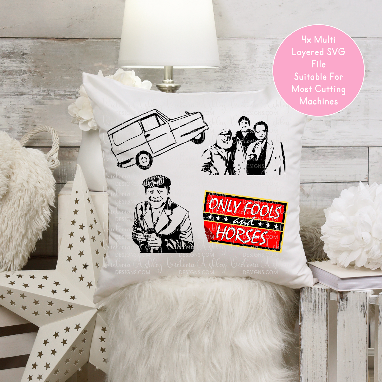 Only Fools And Horses Digital Download Bundle x4 SVG